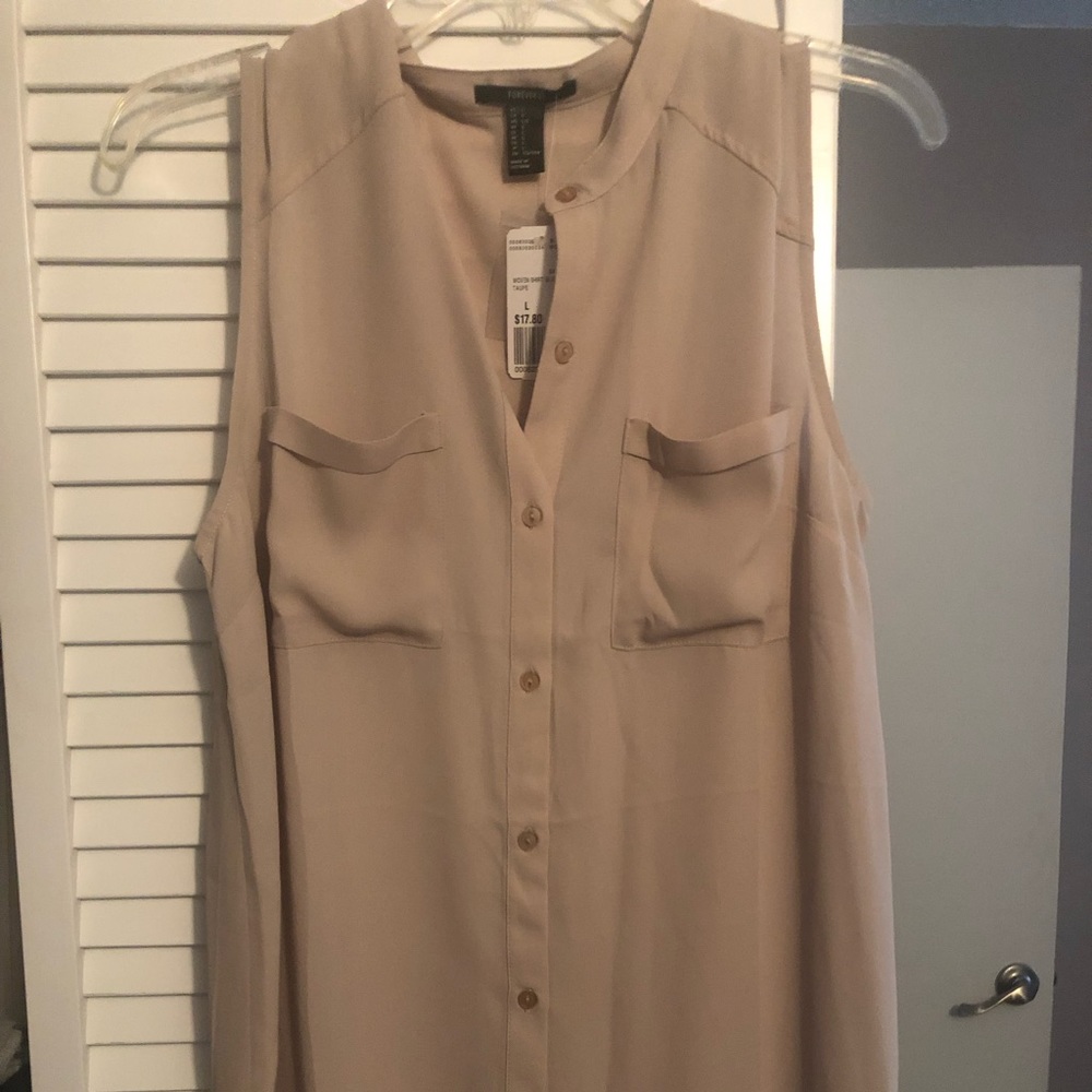 Forever 21 blouse tank
